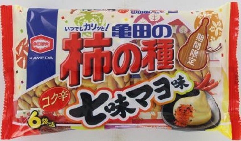 亀田製菓　亀田の柿の種コク辛七味マヨ味